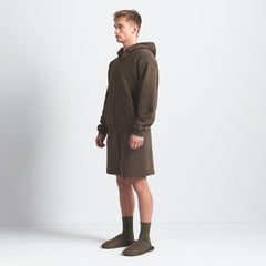 FLEECE LOUNGE MENS RELAXED SHORT | DRIFTWOOD