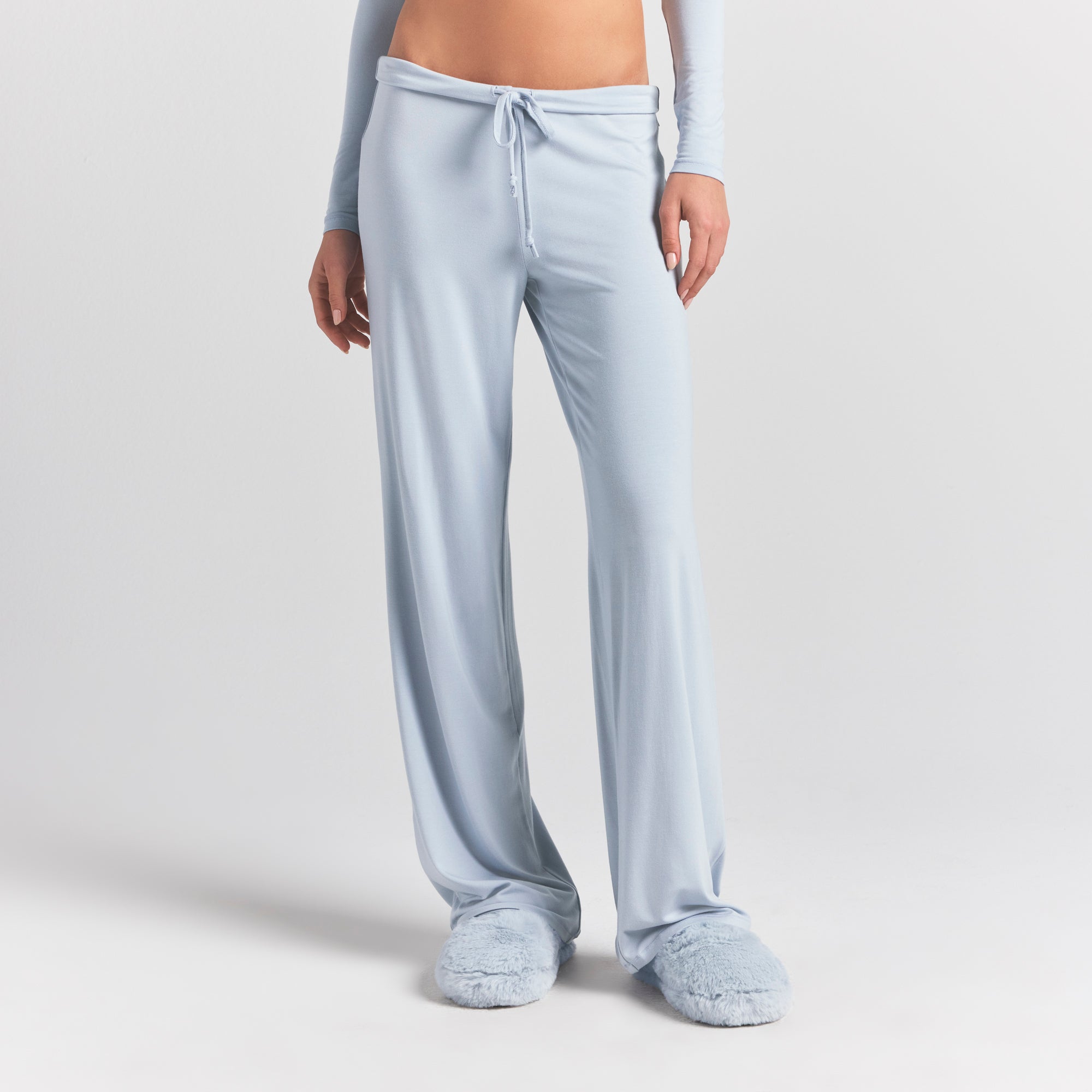 SKIMS SLEEP STRAIGHT LEG PANT | ZEN BLUE