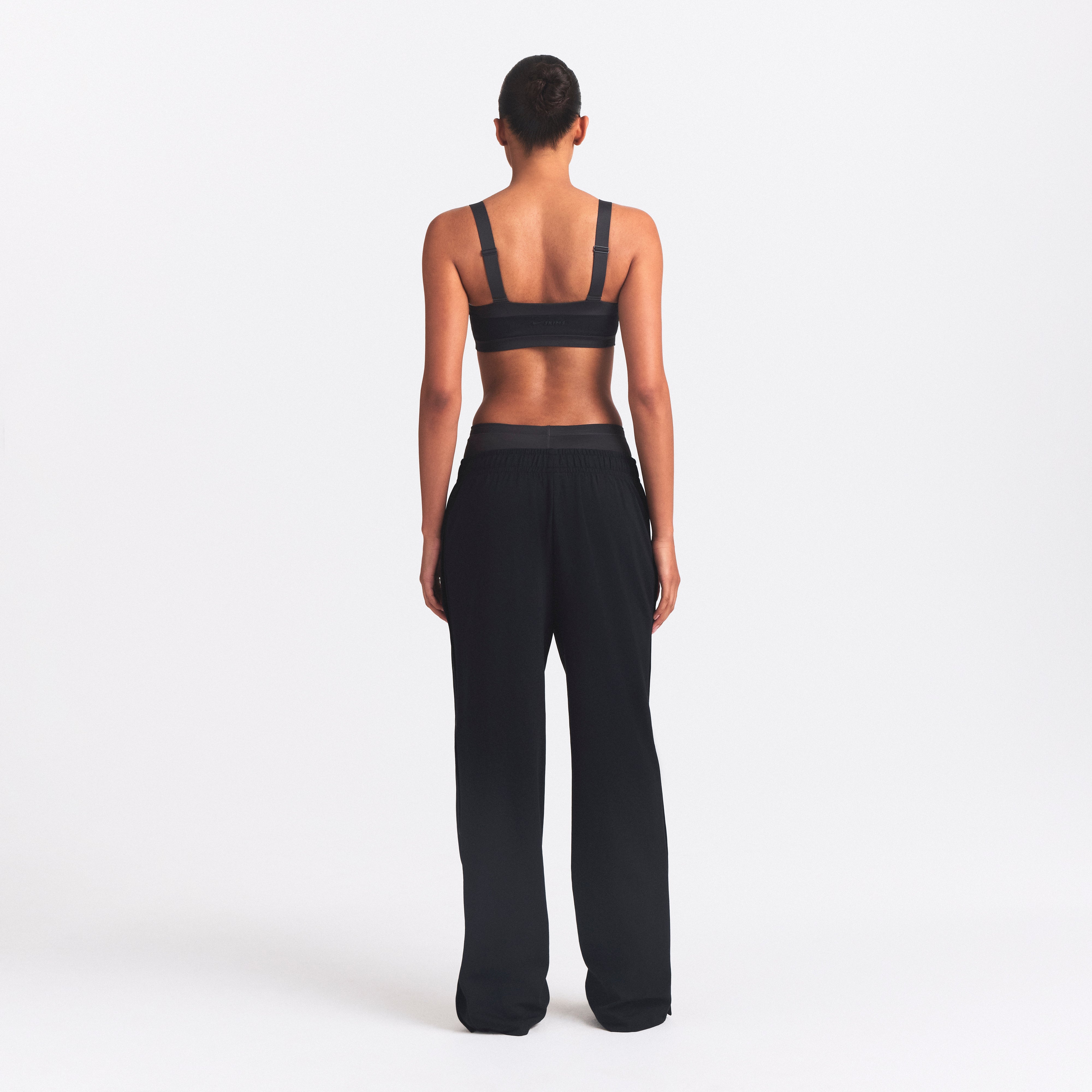 NikeSKIMS MATTE TRICOT SIDE SNAPS PANT | OBSIDIAN