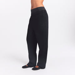 NikeSKIMS MATTE TRICOT SIDE SNAPS PANT | OBSIDIAN