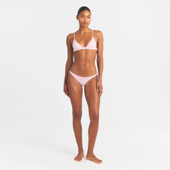 EVERYDAY COTTON TRIANGLE BRALETTE | PEONY