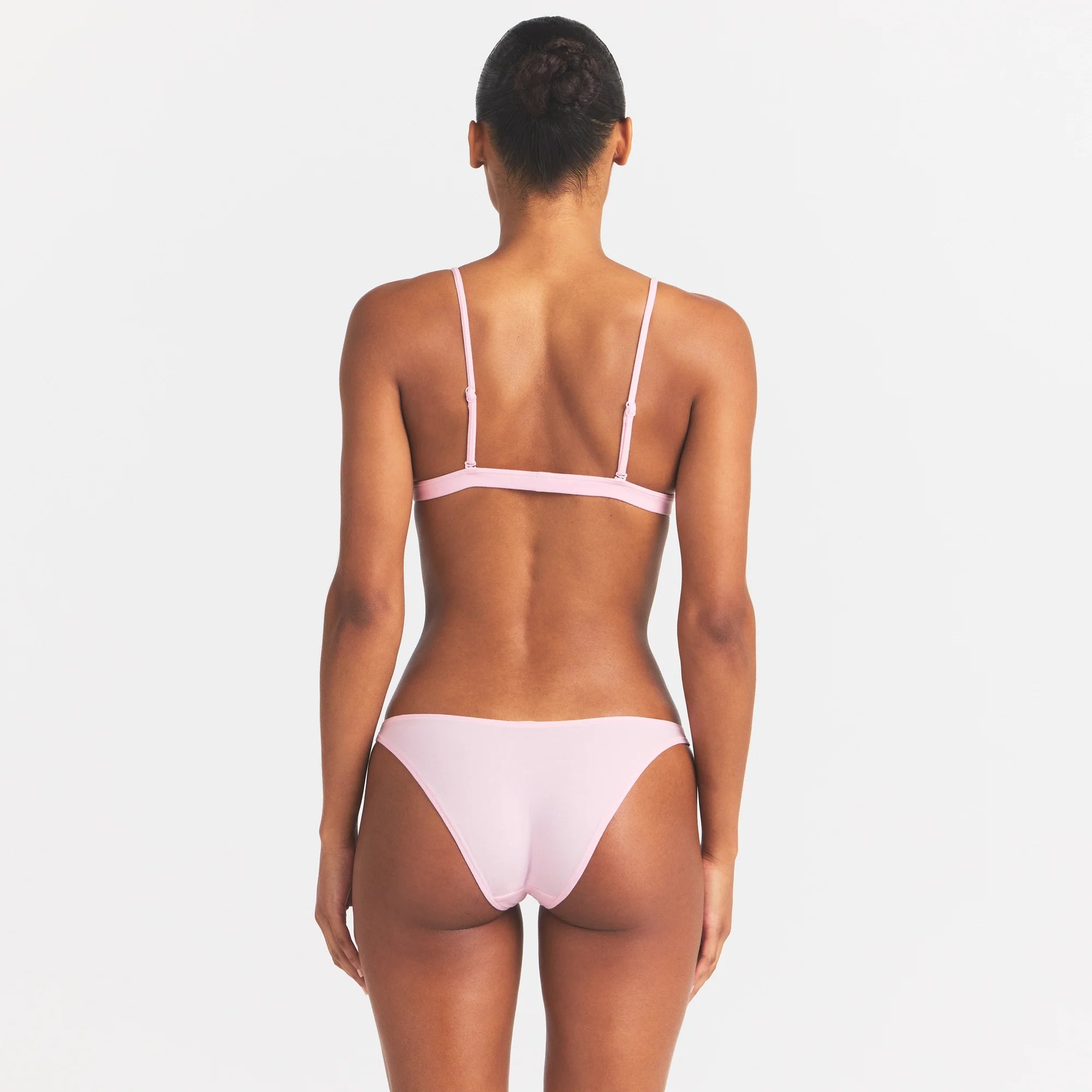 EVERYDAY COTTON TRIANGLE BRALETTE | PEONY