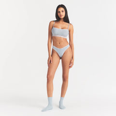 LIGHTWEIGHT COTTON STRAIGHT NECK BRALETTE | AIRSPACE