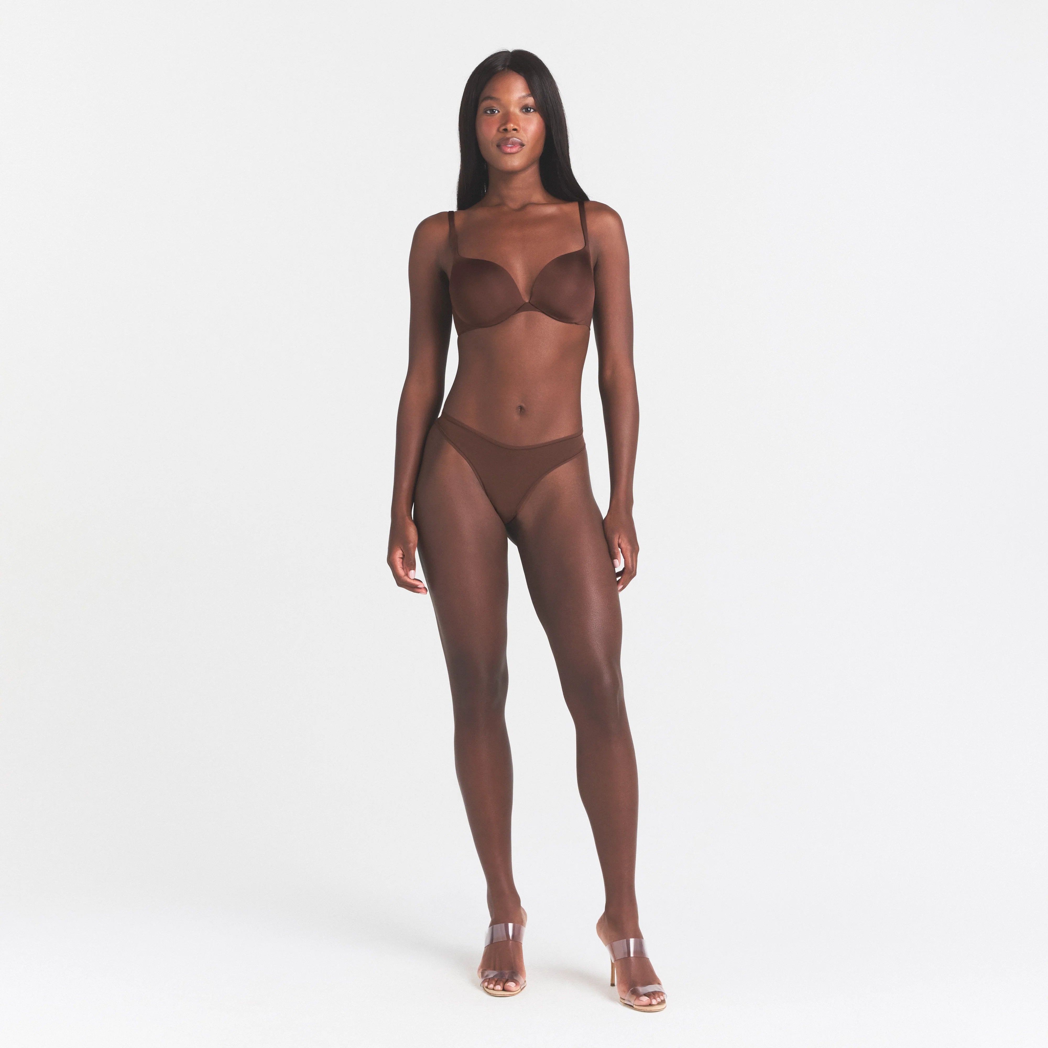SKIMS ULTIMATE TEARDROP T-SHIRT BRA | COCOA