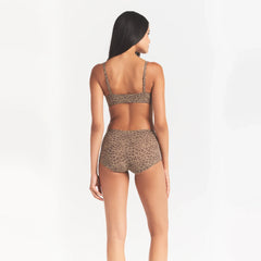 FITS EVERYBODY SCOOP BRALETTE | DESERT LEOPARD INK PRINT