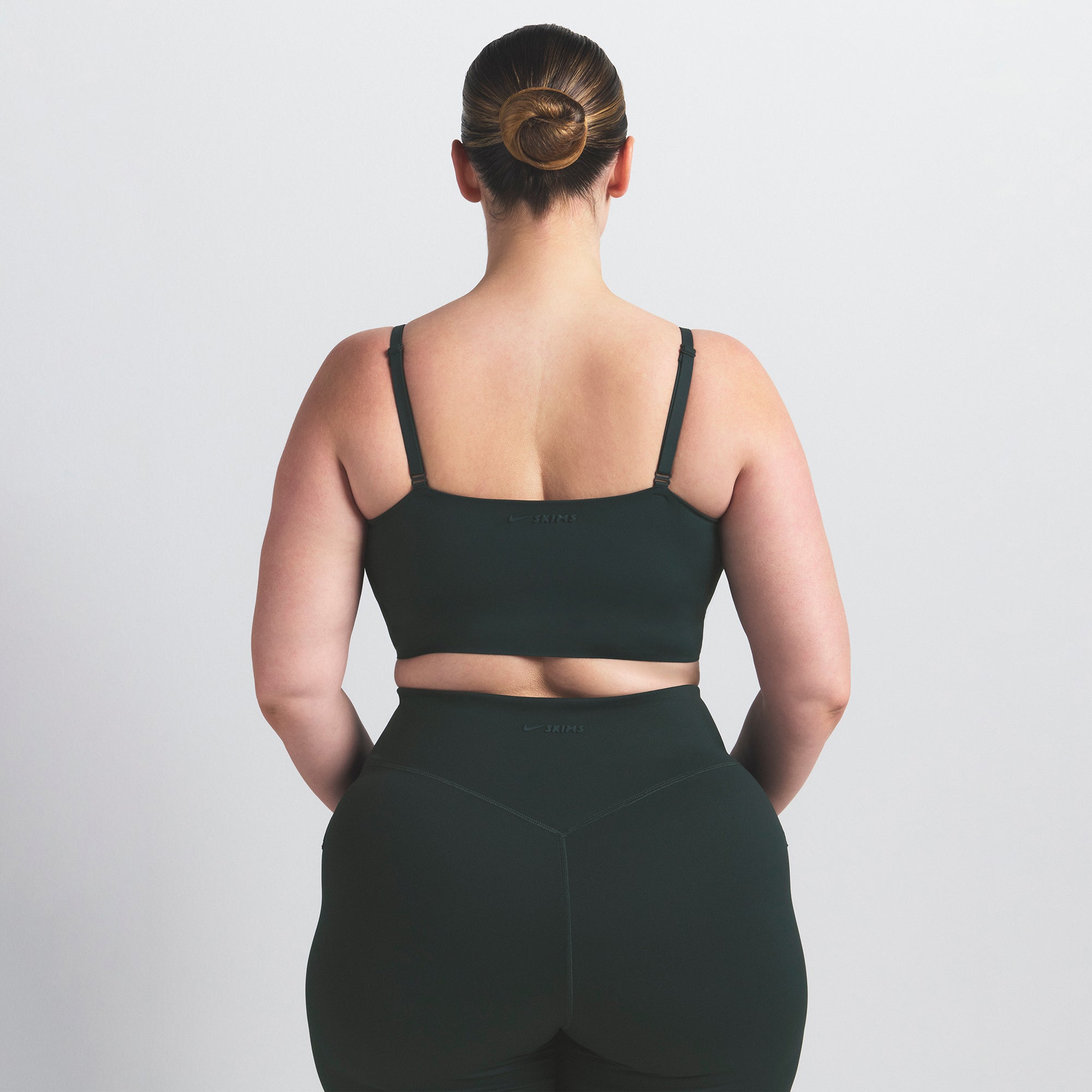 NikeSKIMS MATTE CAMI BRA TOP | DARK TEAL