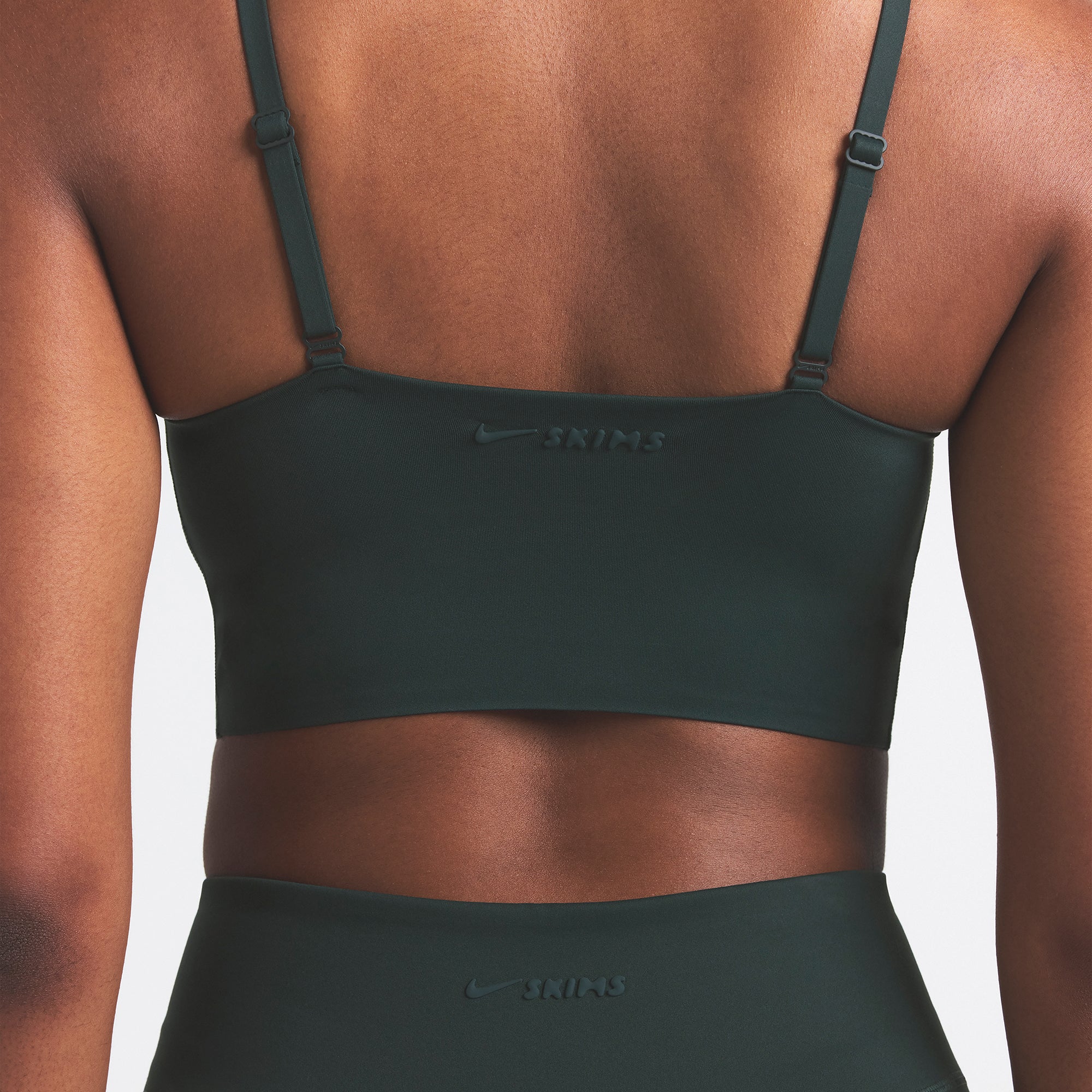 NikeSKIMS MATTE CAMI BRA TOP | DARK TEAL