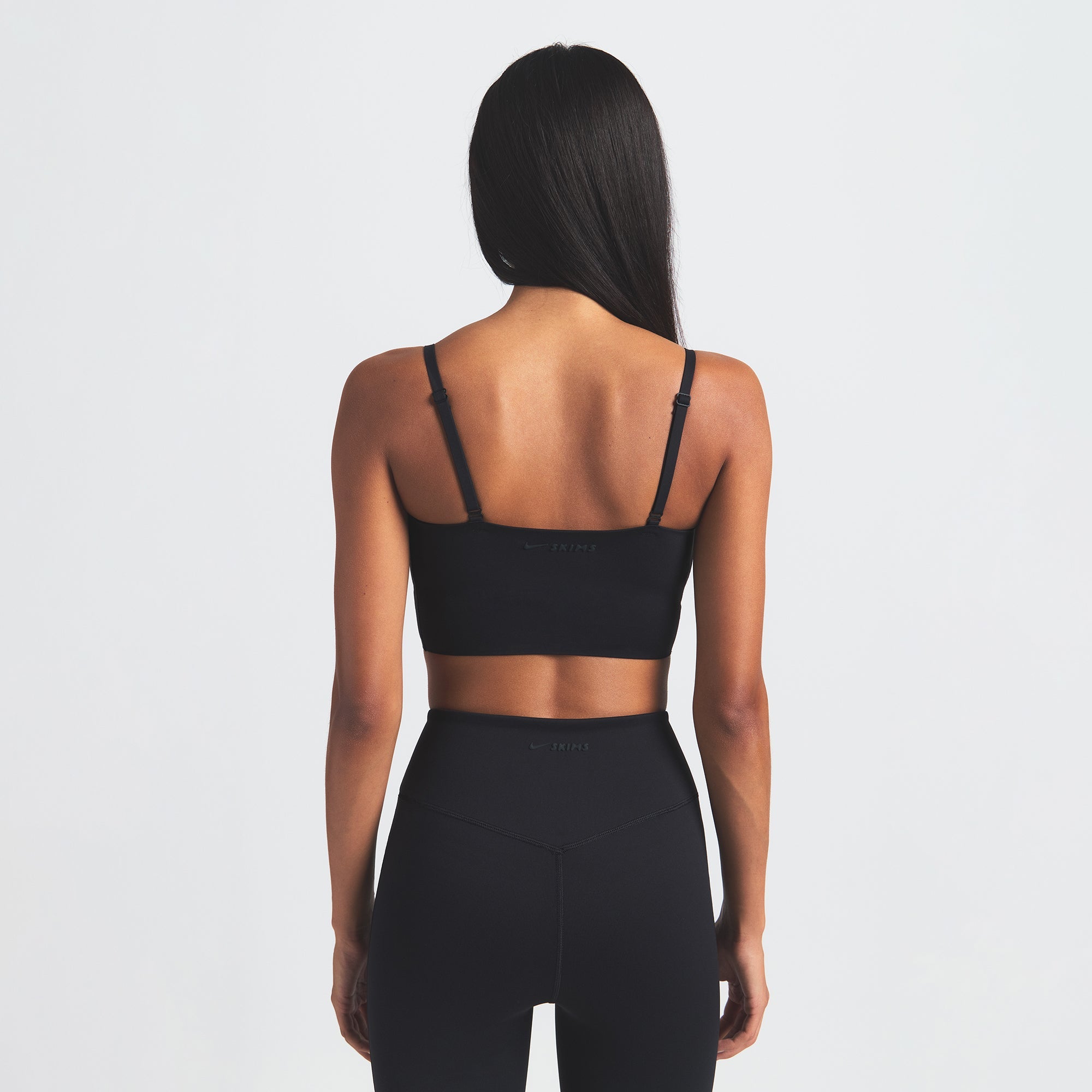 NikeSKIMS MATTE CAMI BRA TOP | OBSIDIAN