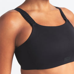 NikeSKIMS MATTE WIDE STRAP BRA | OBSIDIAN