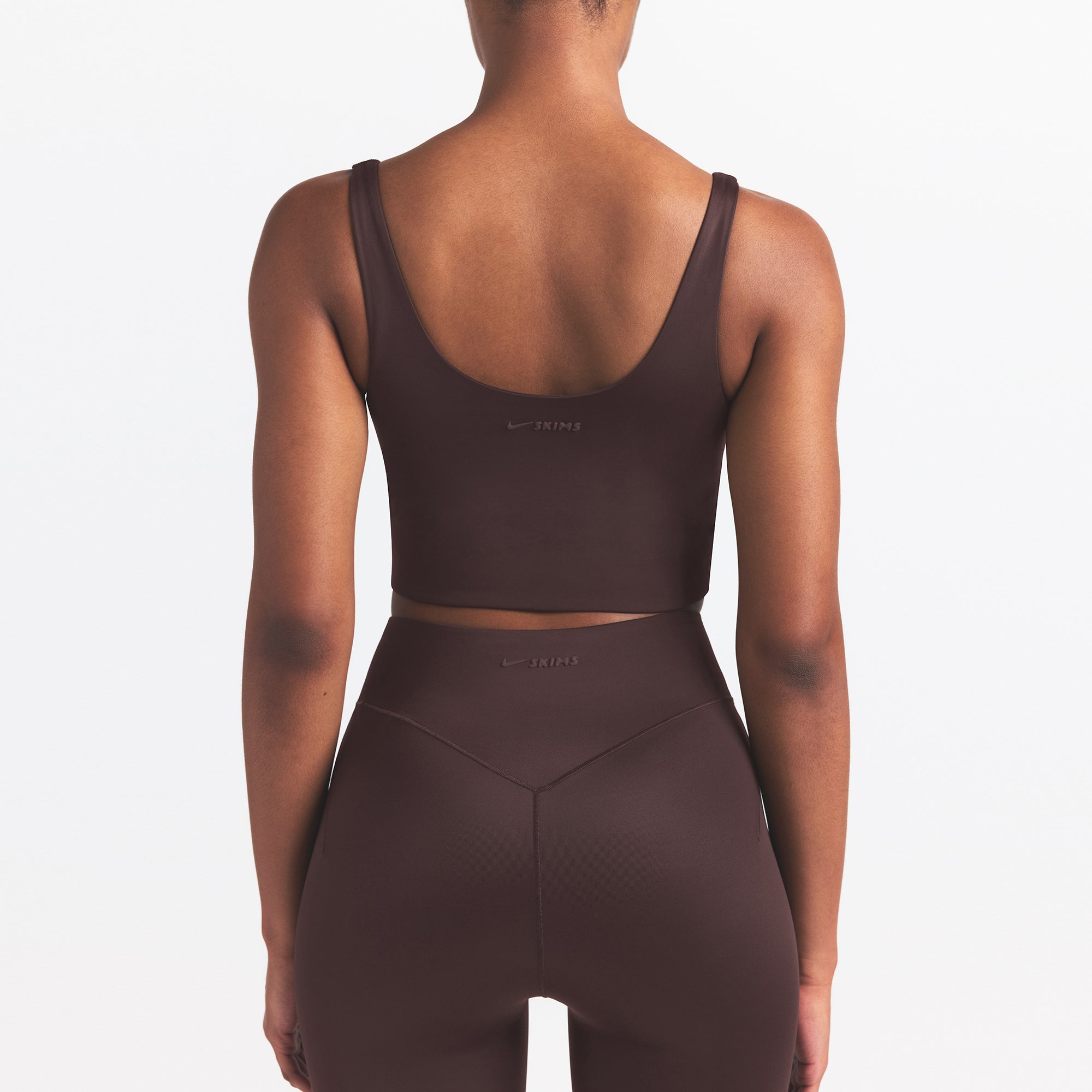 NikeSKIMS SHINE SCOOP NECK BRA TOP | PHOENIX
