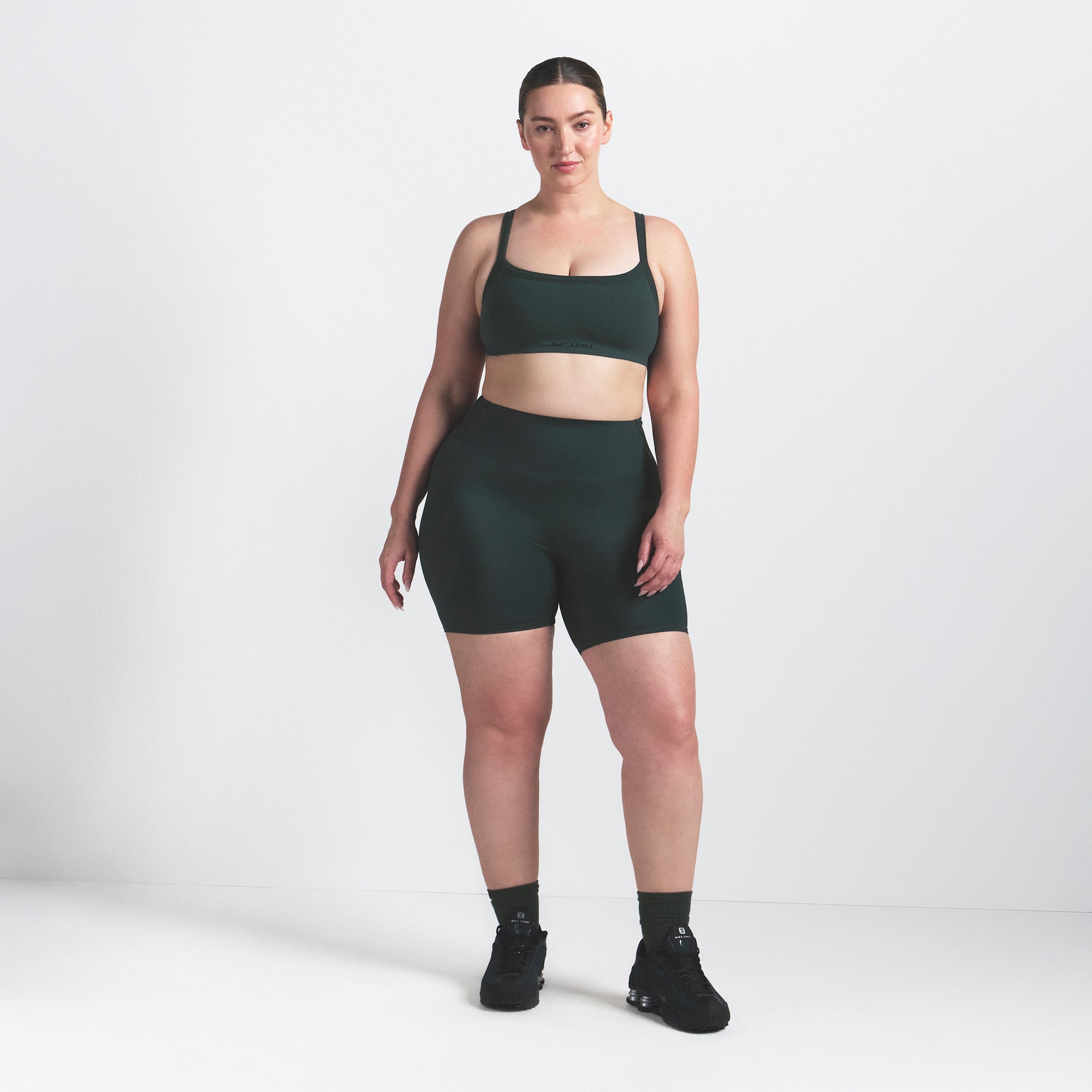 NikeSKIMS VINTAGE SEAMLESS CAMI BRA | DARK TEAL