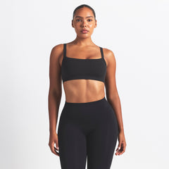 NikeSKIMS VINTAGE SEAMLESS CAMI BRA | OBSIDIAN