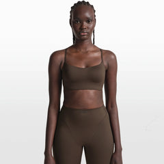 NikeSKIMS MATTE CONTOUR CAMI BRA | DARK SEPIA