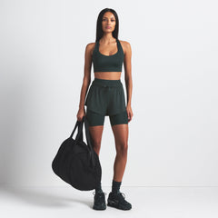 NikeSKIMS SHINE RACERBACK BRA | DARK TEAL