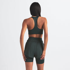 NikeSKIMS SHINE RACERBACK BRA | DARK TEAL