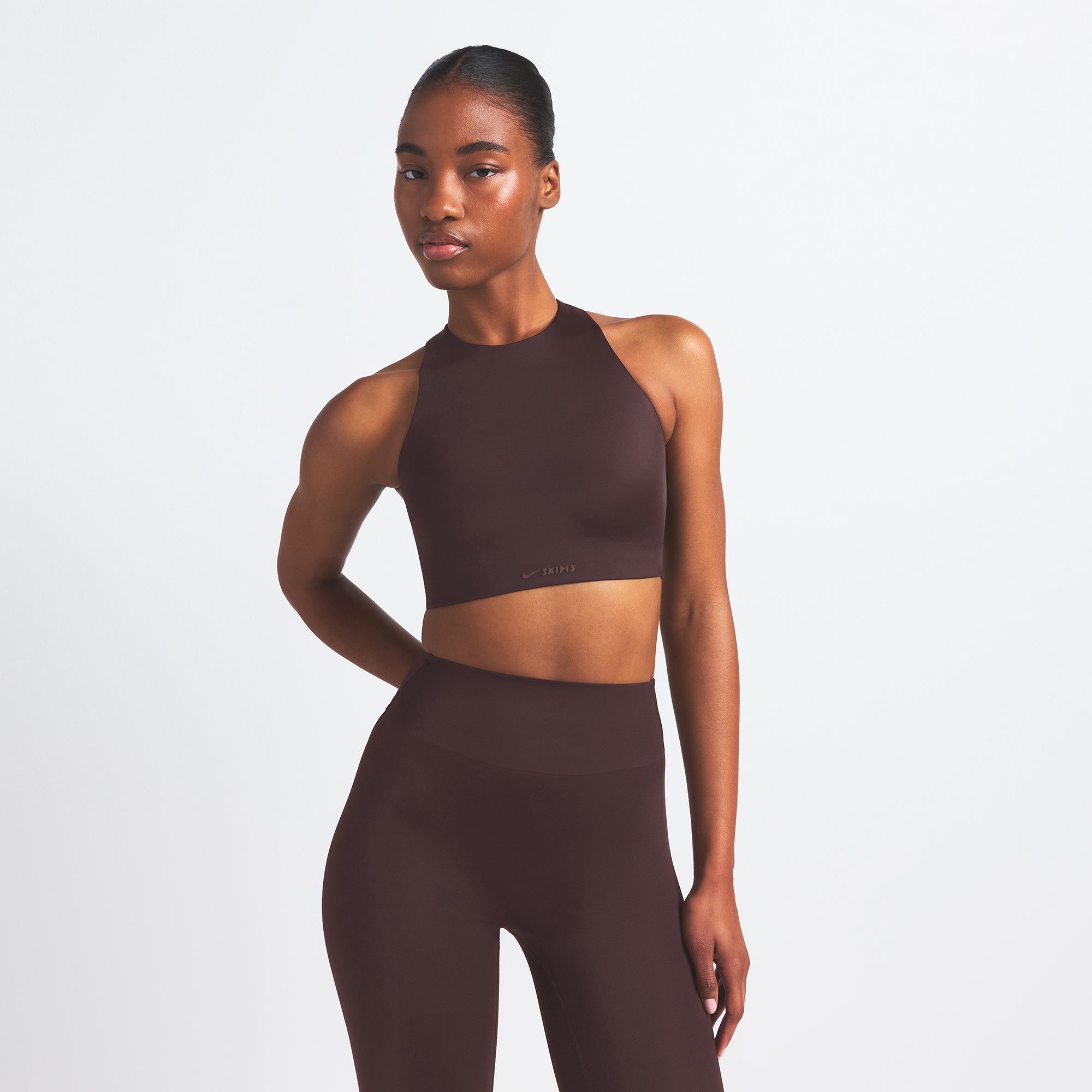 NikeSKIMS SHINE HIGH NECK BRA | PHOENIX