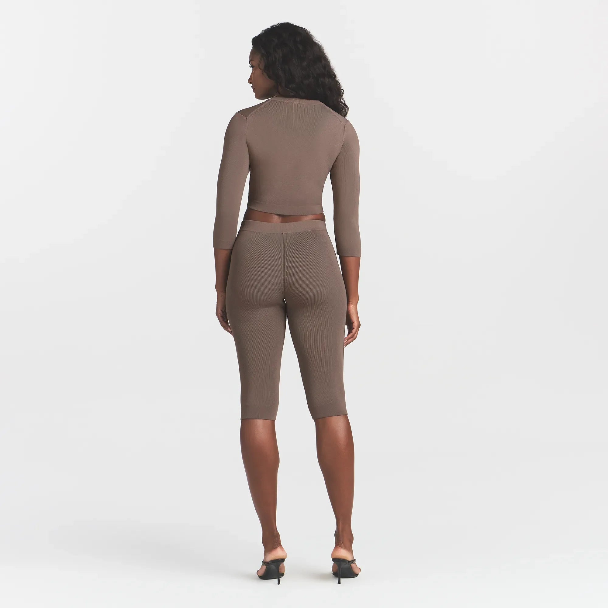 REFINED KNIT CAPRI | AMETHYST