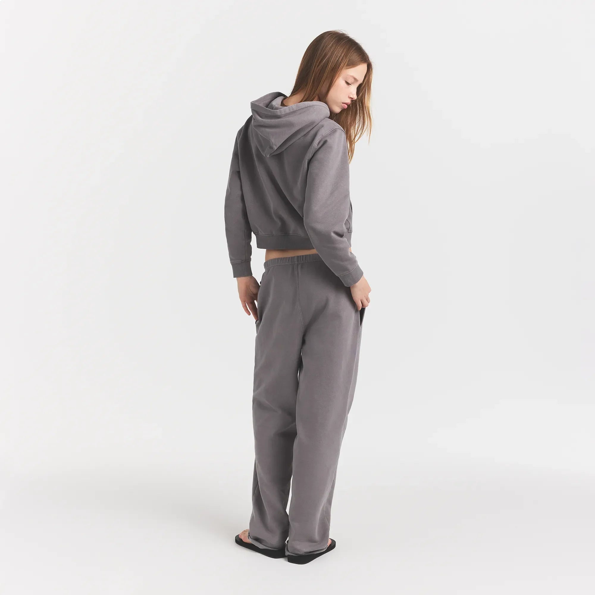 BOYFRIEND FLEECE STRAIGHT LEG PANT | SHADOW EIGHTY SKIMS