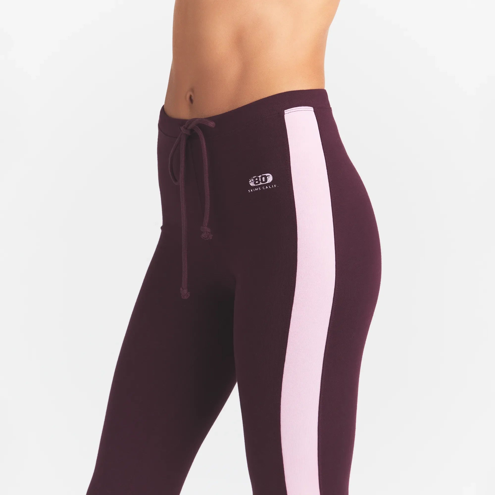 OUTDOOR HIGH-WAISTED LEGGING | CURRANT PEONY CONTRAST