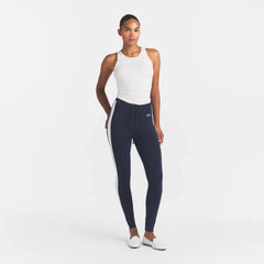 OUTDOOR HIGH-WAISTED LEGGING | NAVY ECRU CONTRAST