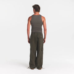 WOVEN MENS CARGO PANT | JUNGLE