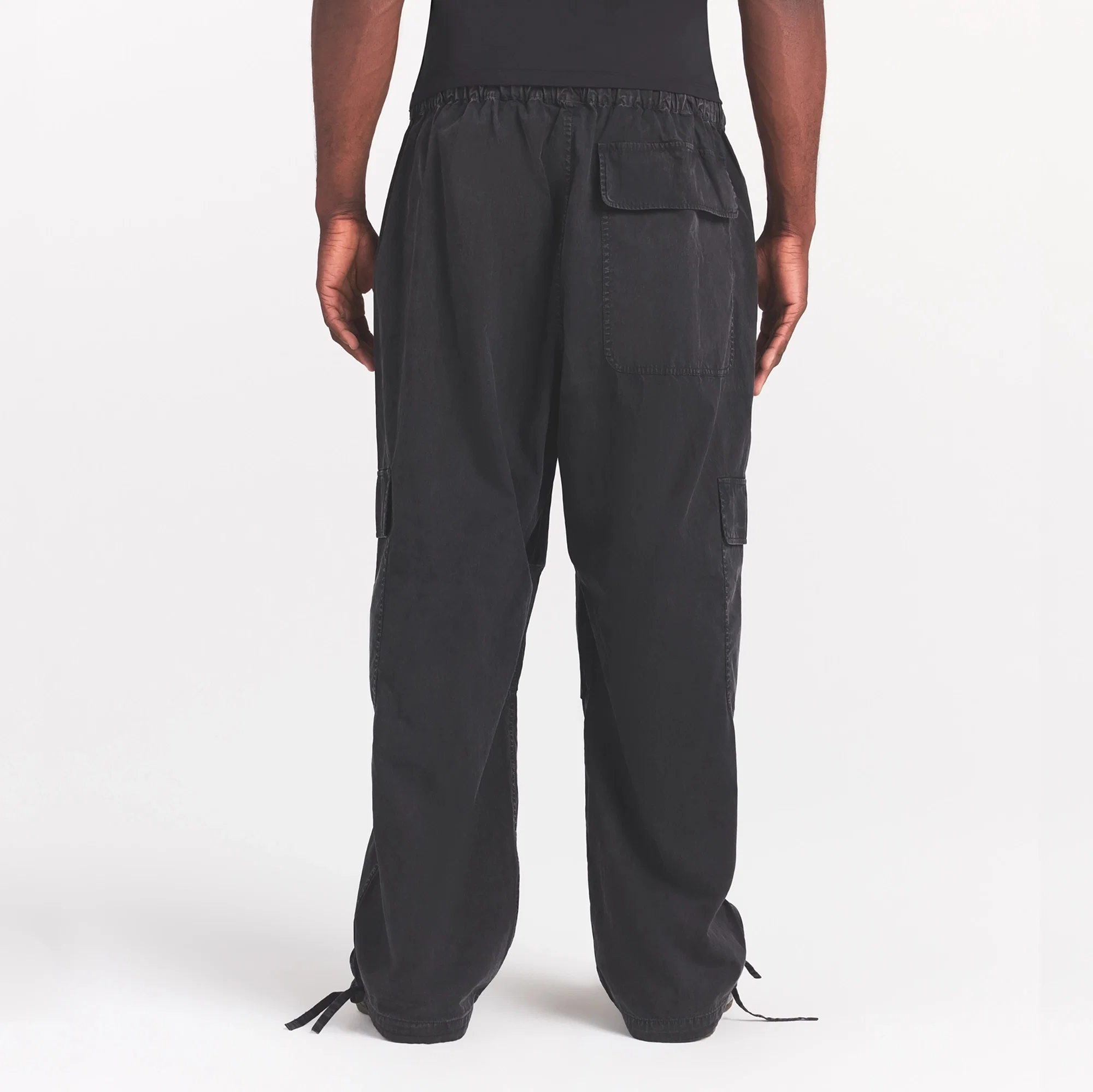 WOVEN MENS CARGO PANT | ONYX