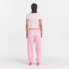 COTTON FLEECE LOGO CLASSIC JOGGER | HALITE WITH SNOW LOGO