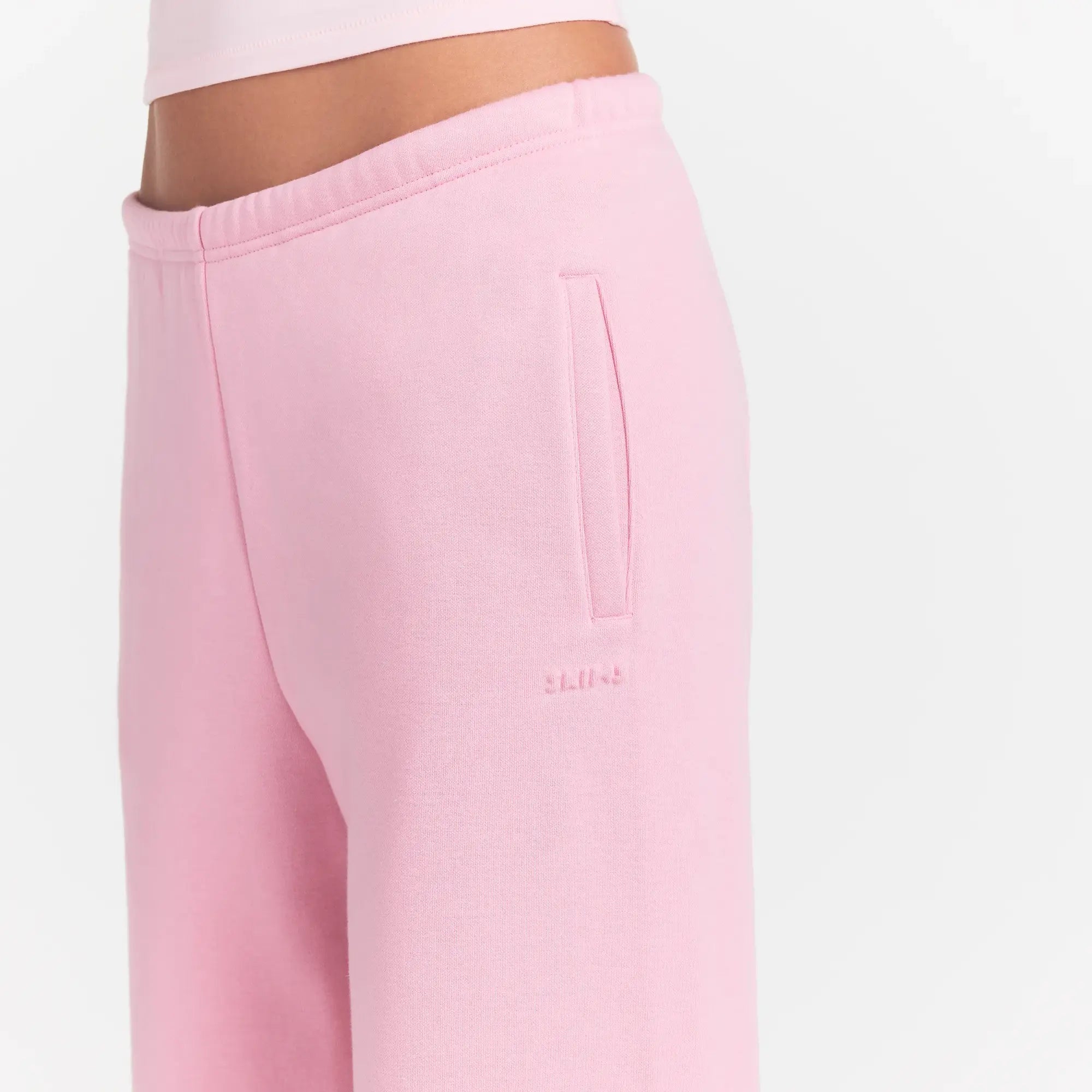 COTTON FLEECE LOGO CLASSIC JOGGER | HALITE WITH SNOW LOGO
