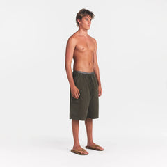 WOVEN MENS RELAXED CARGO SHORT | JUNGLE