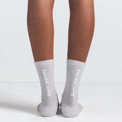 NikeSKIMS ACCESSORIES DRI-FIT��� CREW SOCK 3-PACK | HEATHER GREY MULTI