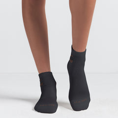 NikeSKIMS ACCESSORIES DRI-FIT��� QUARTER CREW SOCK 3-PACK | HEATHER GREY MULTI