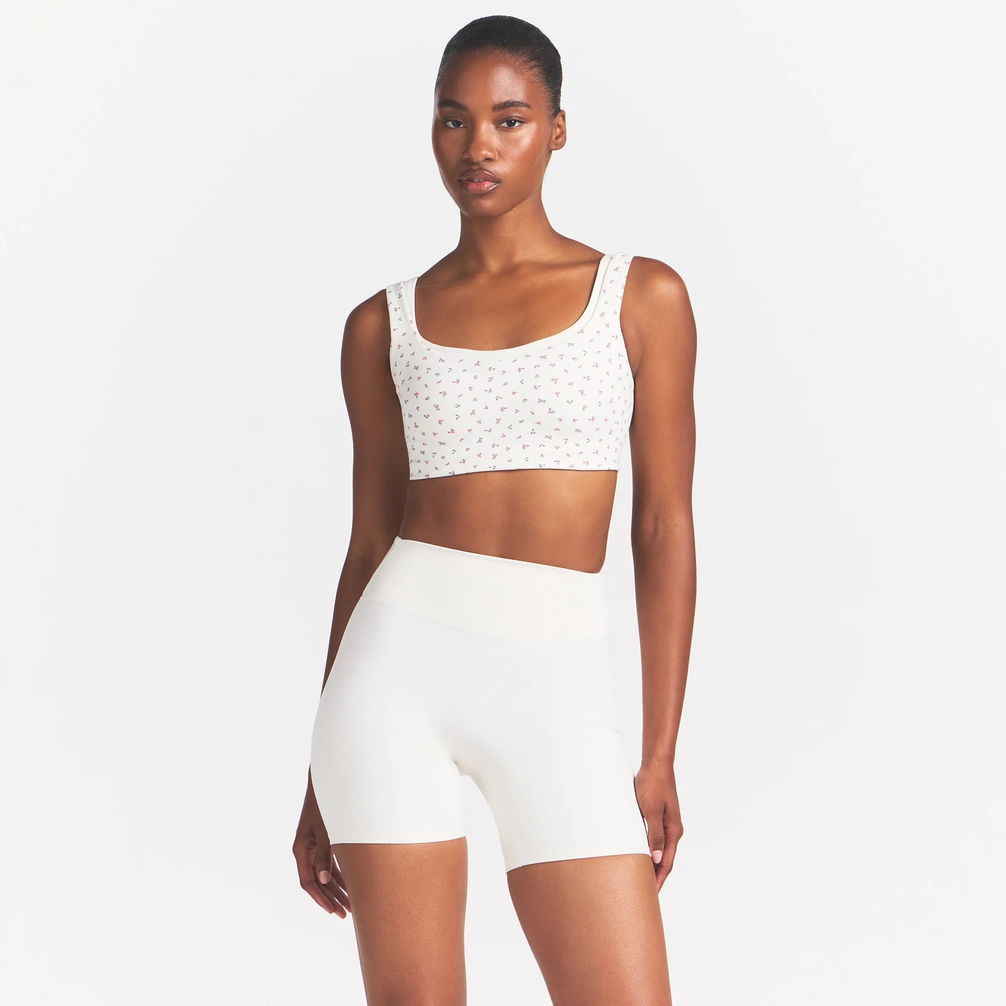 NikeSKIMS MATTE 5" BIKER SHORT | IVORY