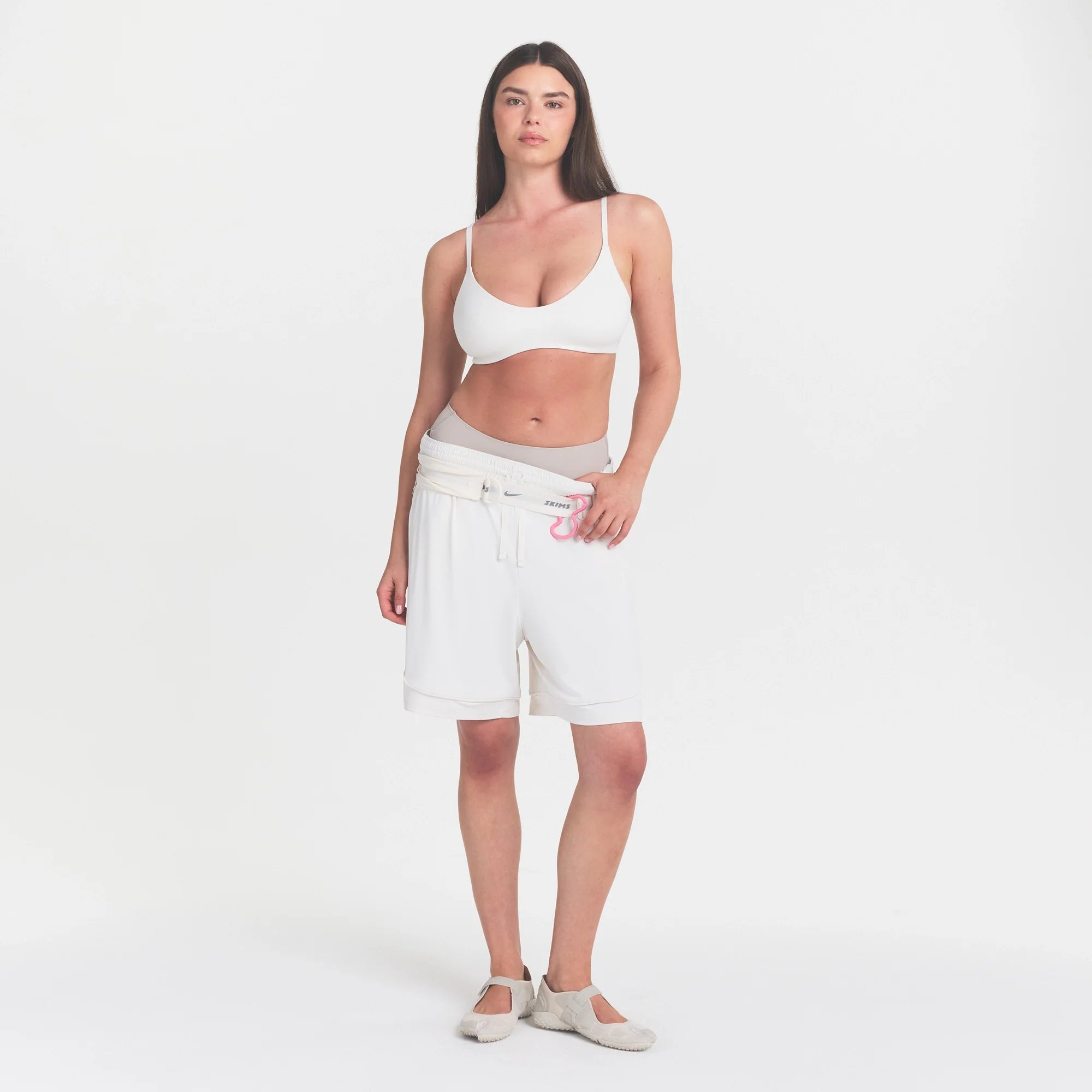 NikeSKIMS MATTE MICRO SCOOP BRA | IVORY