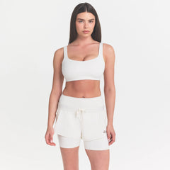 NikeSKIMS MATTE SCOOP NECK BRA | IVORY