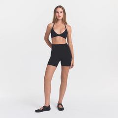 NikeSKIMS STUDIO STRETCH 5" BIKER SHORT | OBSIDIAN