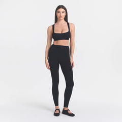 NikeSKIMS STUDIO STRETCH 26" LEGGING | OBSIDIAN