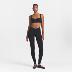 NikeSKIMS STUDIO STRETCH DIPPED 29" LEGGING | OBSIDIAN