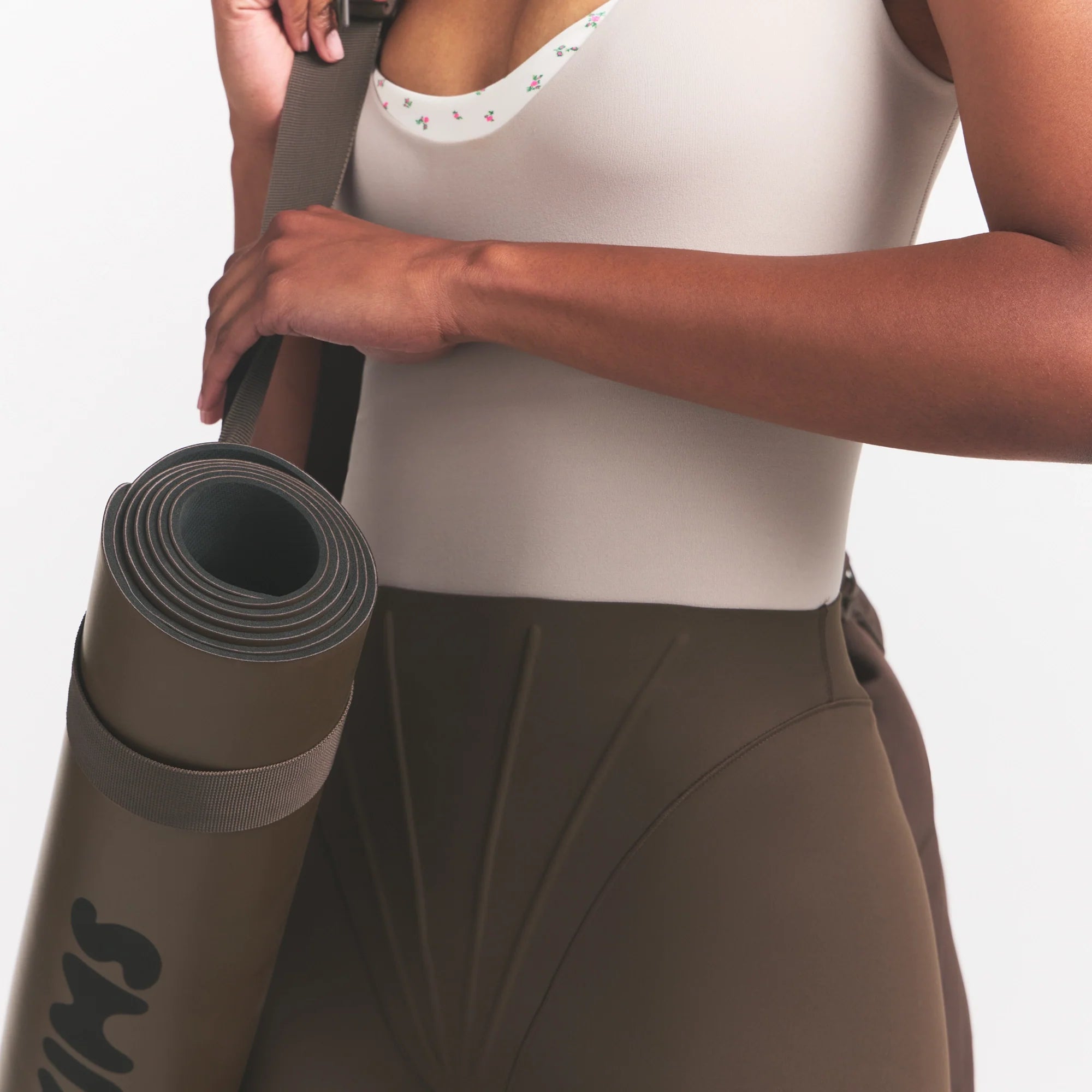 NikeSKIMS MATTE CORSET 26" LEGGING | DARK SEPIA