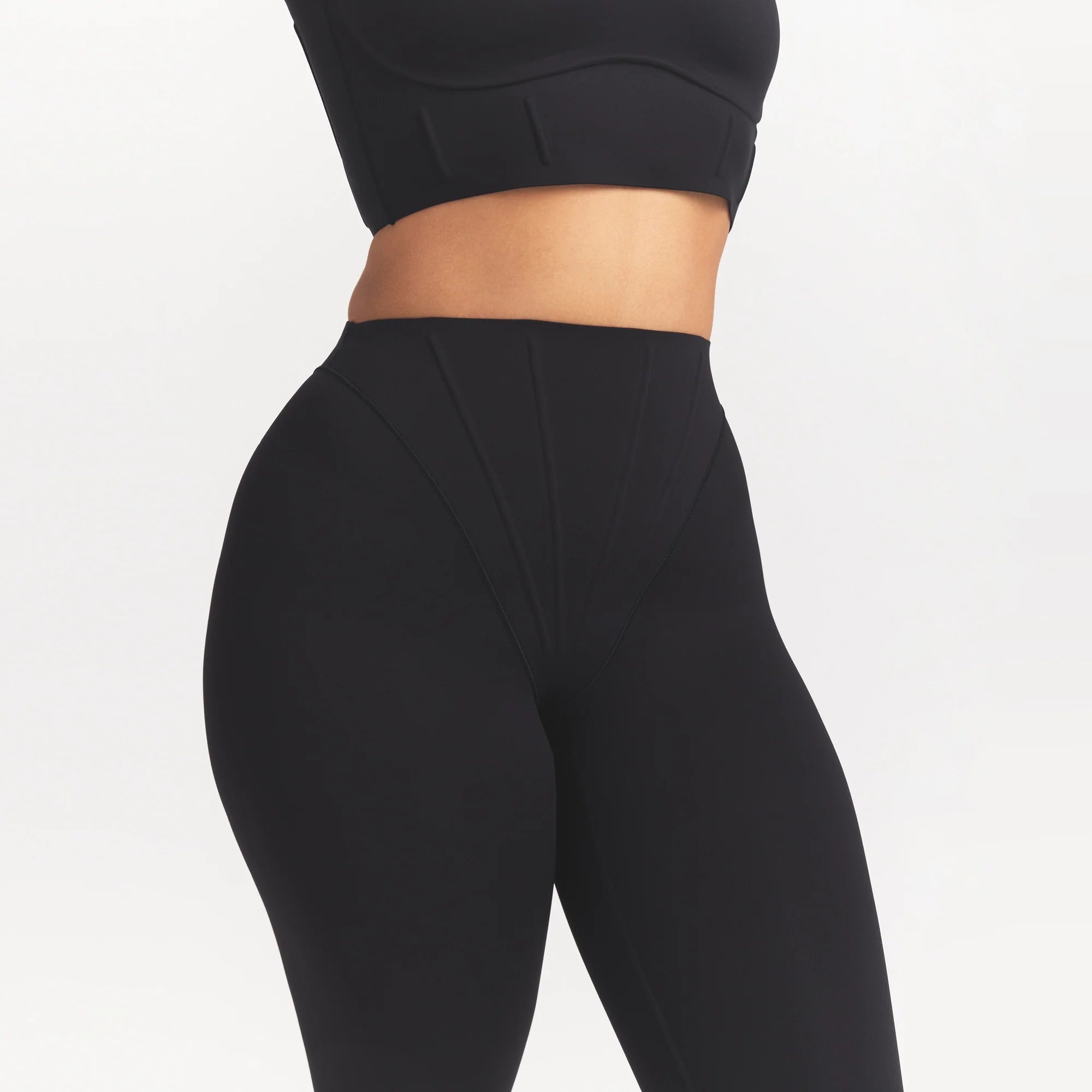 NikeSKIMS MATTE CORSET 26" LEGGING | OBSIDIAN