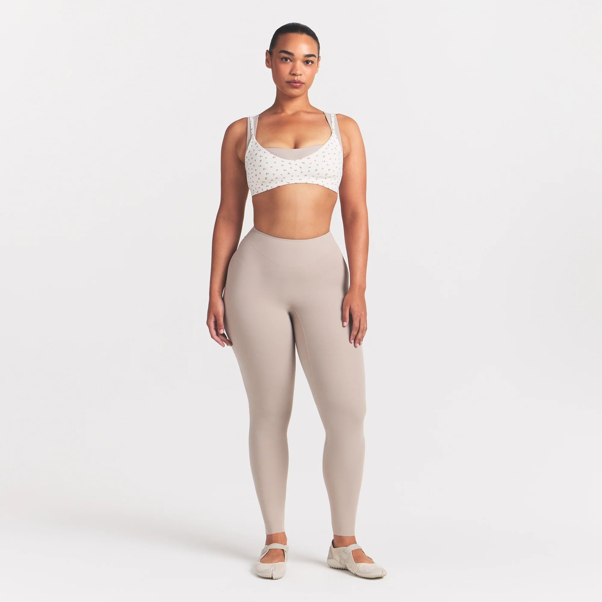 NikeSKIMS MATTE MICRO SCOOP BRA | DITSY FLORAL PRINT