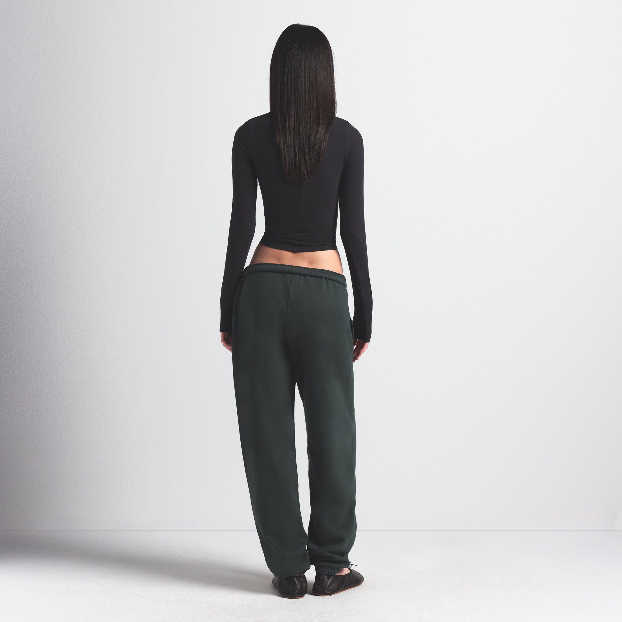 COTTON FLEECE CLASSIC JOGGER | SPRUCE