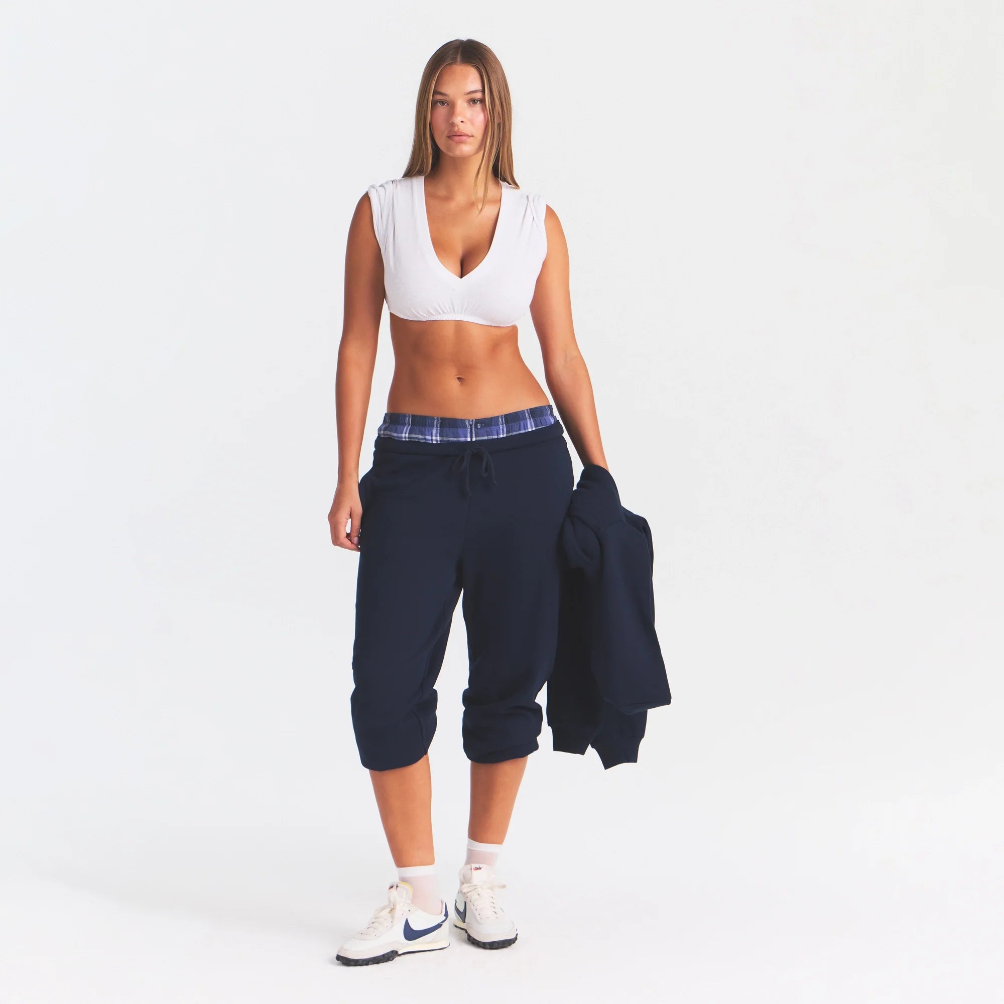 COTTON FLEECE CLASSIC JOGGER | NAVY