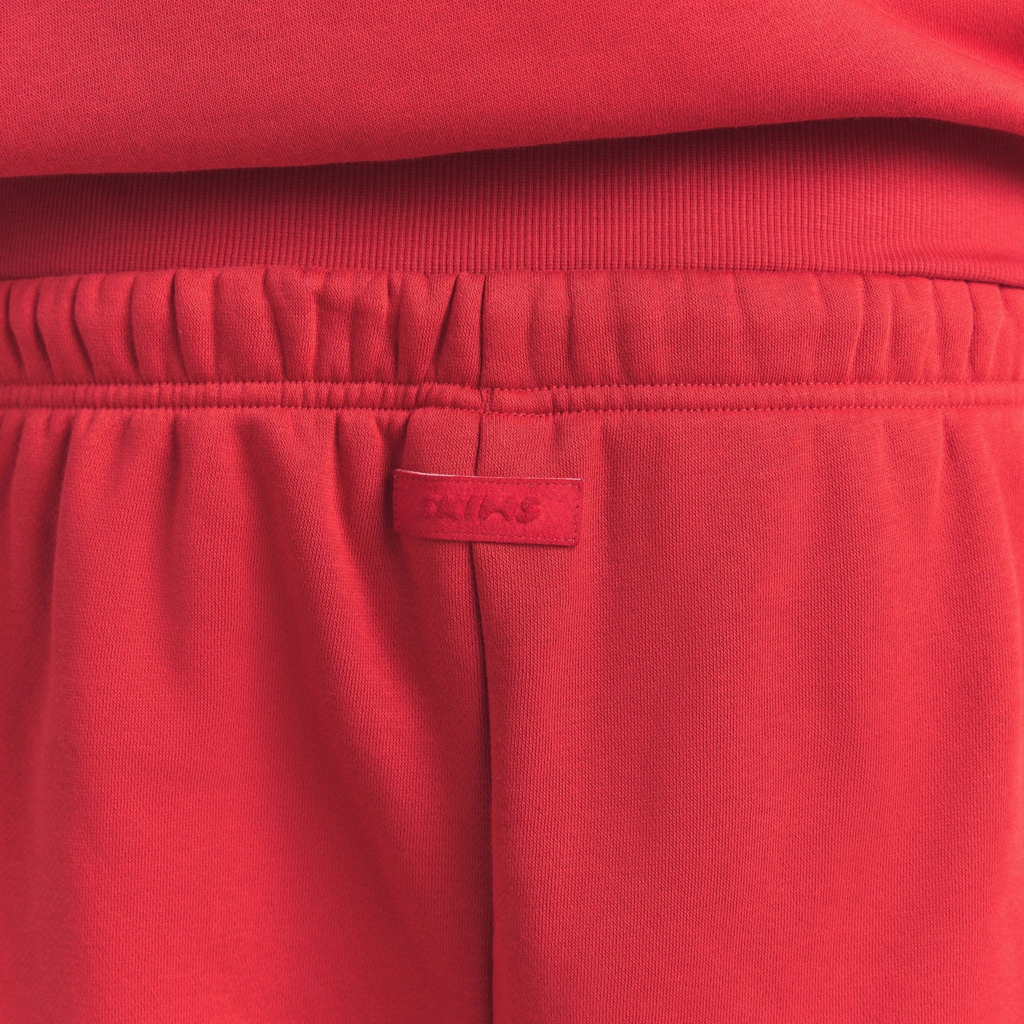 FLEECE LOUNGE MENS CLASSIC STRAIGHT LEG PANT | WASHED RED