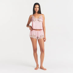 SILK LACE SHORT | PEONY TONAL