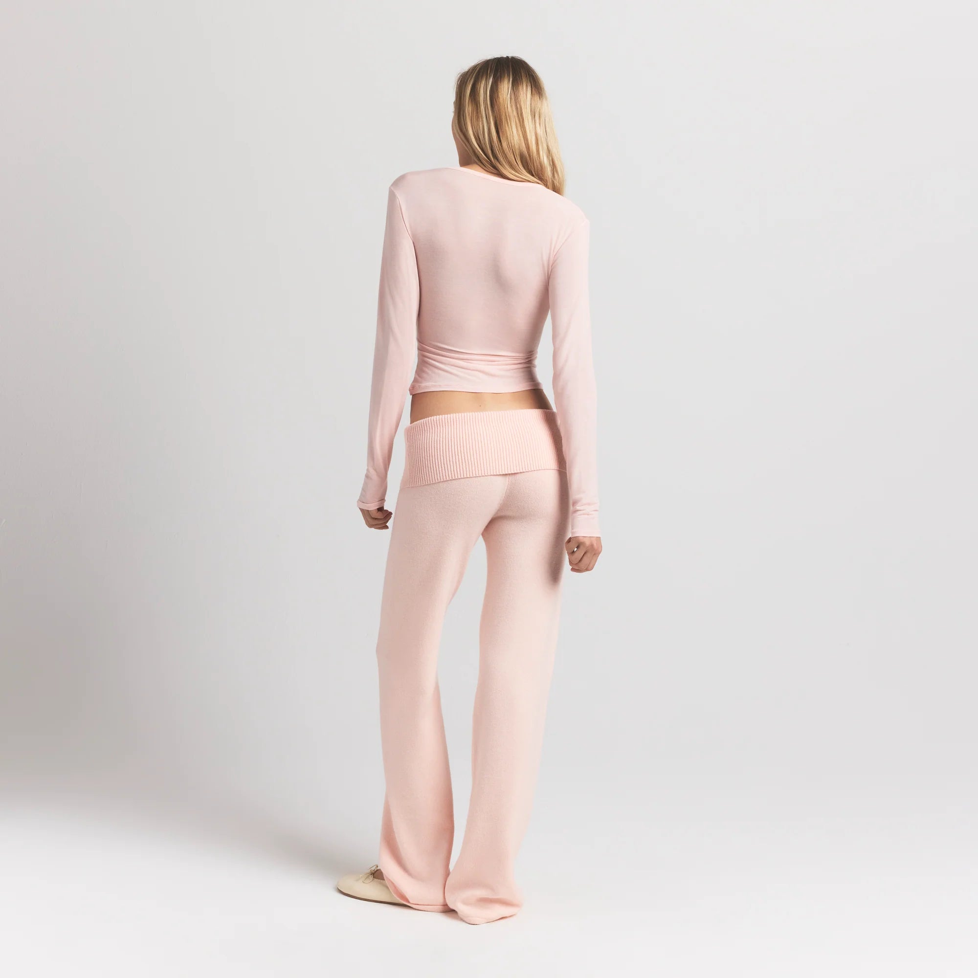 SHEER MODAL CARDIGAN WITH COVERED BUTTONS | PRIMROSE