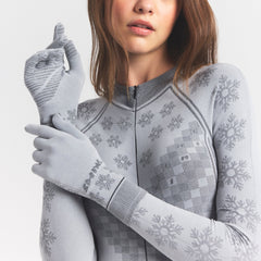 SKIMS FIRST LAYERS GLOVES | MIRROR WINTER FAIR ISLE