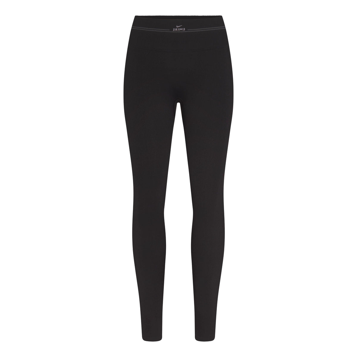 NikeSKIMS RIBBED SEAMLESS 26" LEGGING | OBSIDIAN