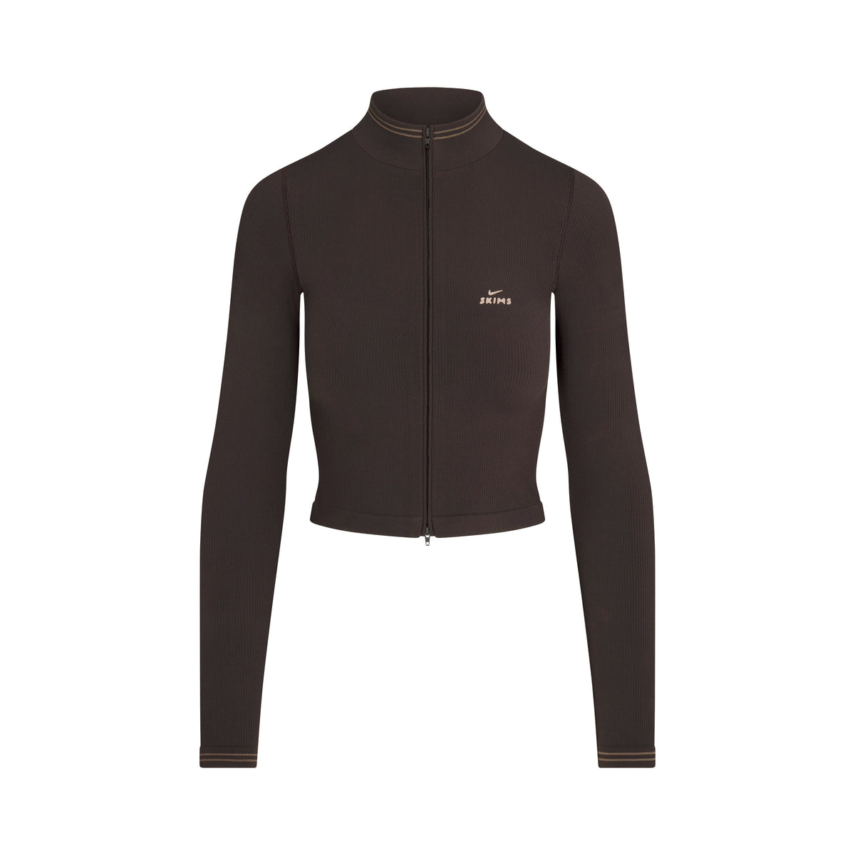 NikeSKIMS RIBBED SEAMLESS ZIP UP CROP JACKET | PHOENIX
