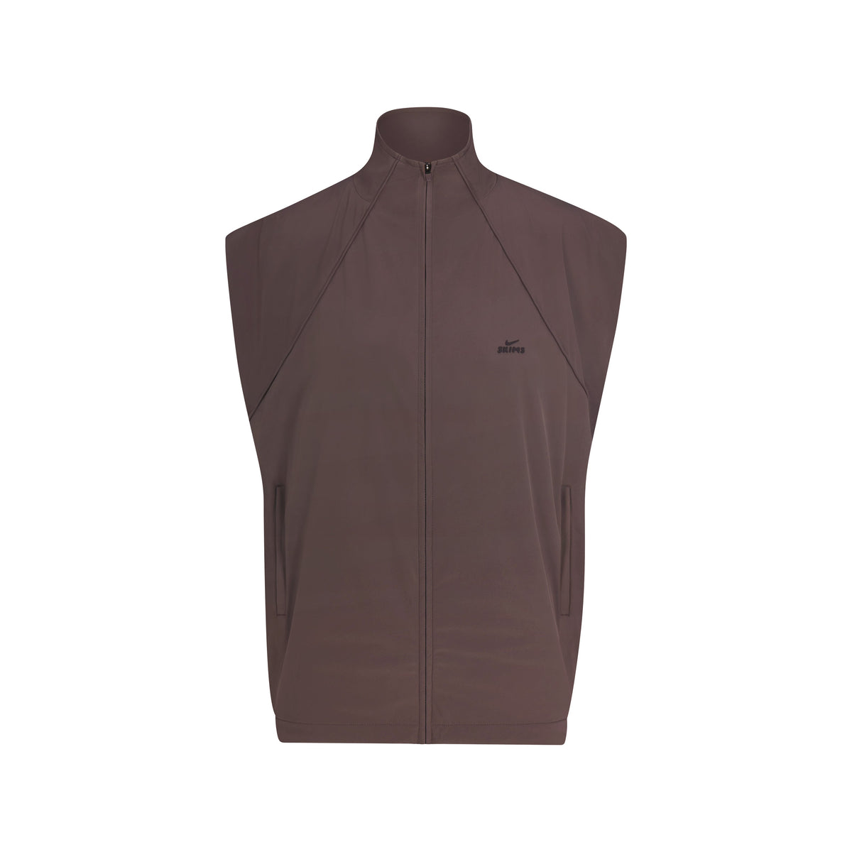 NikeSKIMS STRETCH NYLON OVERSIZED VEST | RESIN