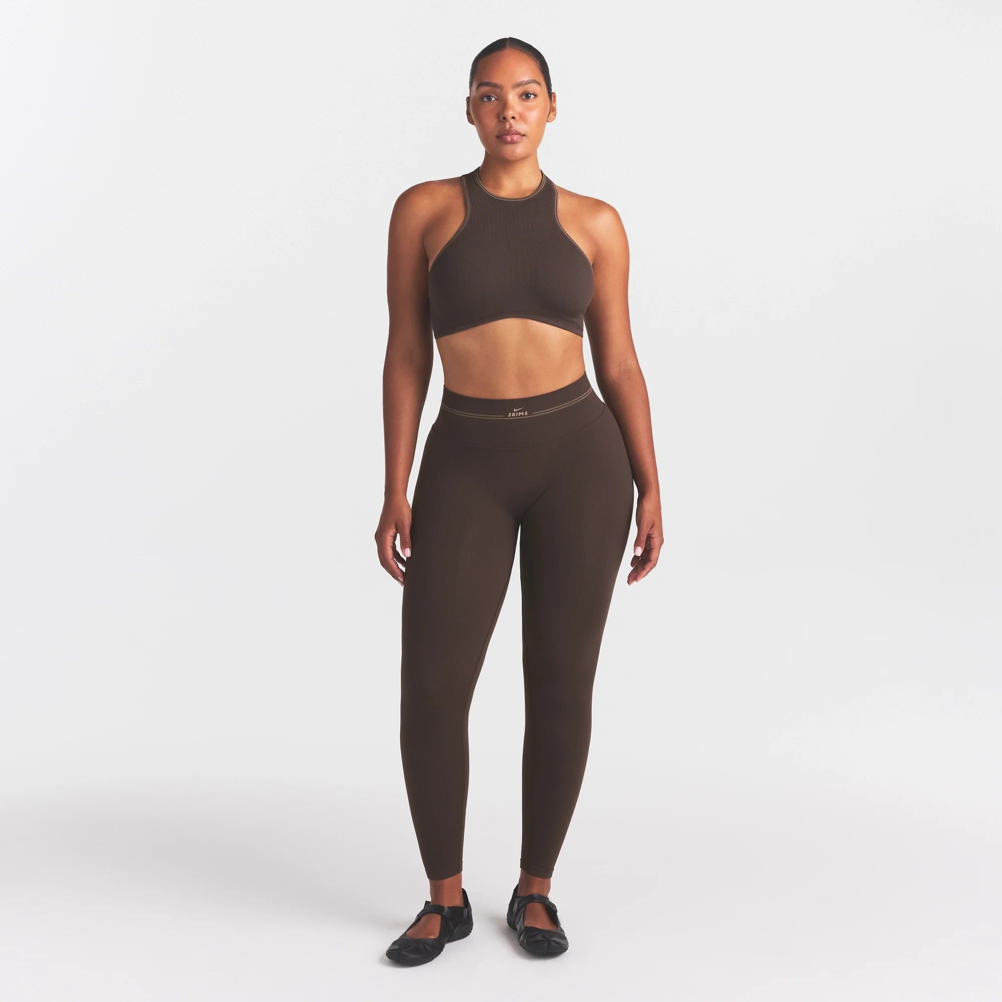 NikeSKIMS RIBBED SEAMLESS 26" LEGGING | PHOENIX